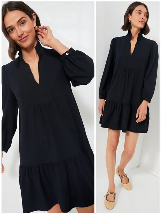 Tuckernuck Dresses & Skirts - New Tuckernuck Navy Palmerston Long Sleeve Dress, S